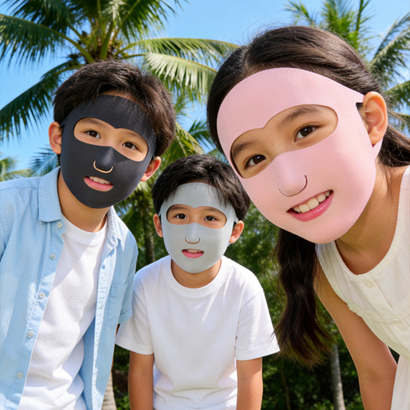 Masque de protection solaire complet pour les activités de plein air estivales