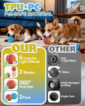 2 Pack Jouets interactifs pour chiens avec lumières