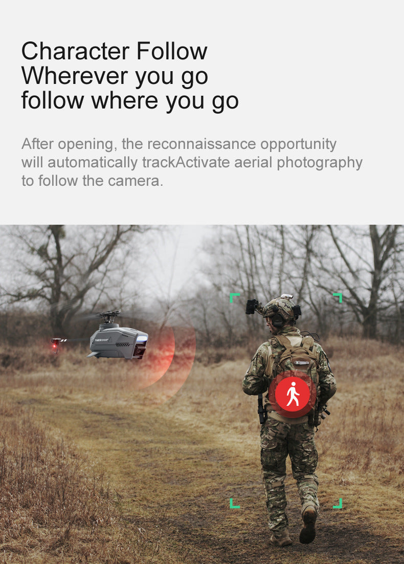 Télécommande Reconnaissance 8K Photographie aérienne spéciale UAV