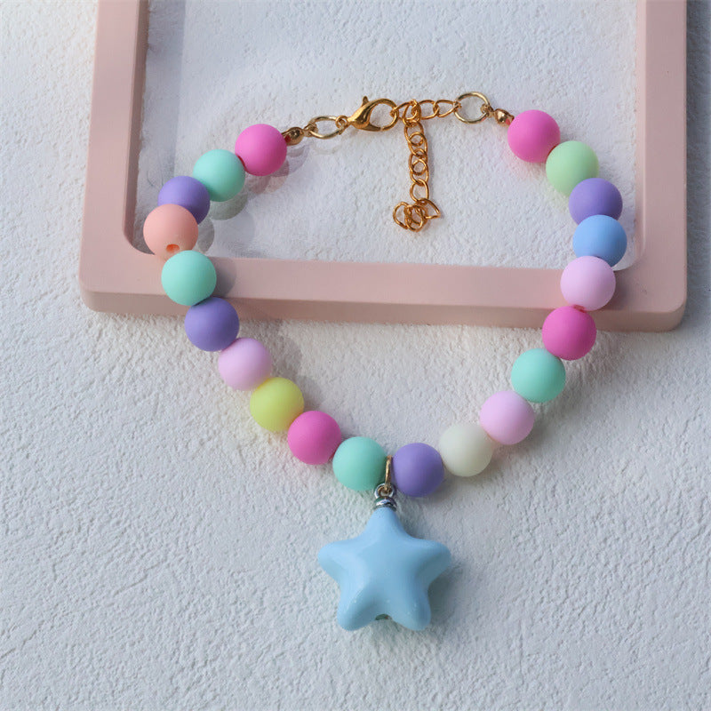 Collier pour animaux de compagnie de couleur mode