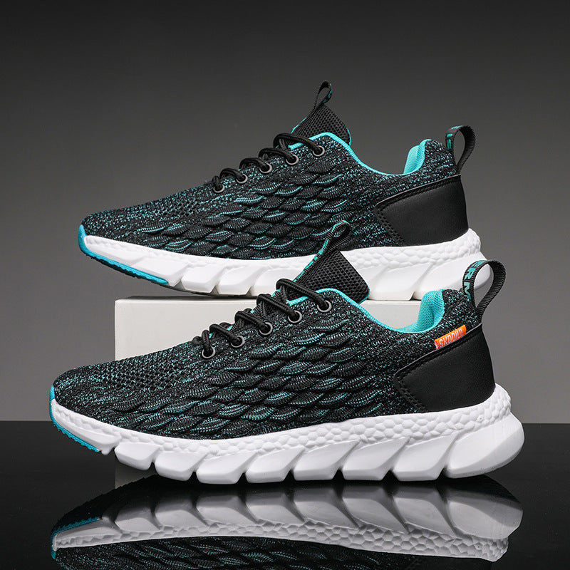 Chaussures simples en tricot volant pour hommes