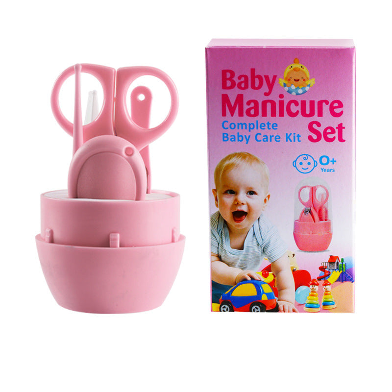 Ensemble de ciseaux de soins pour bébé anti-pinch