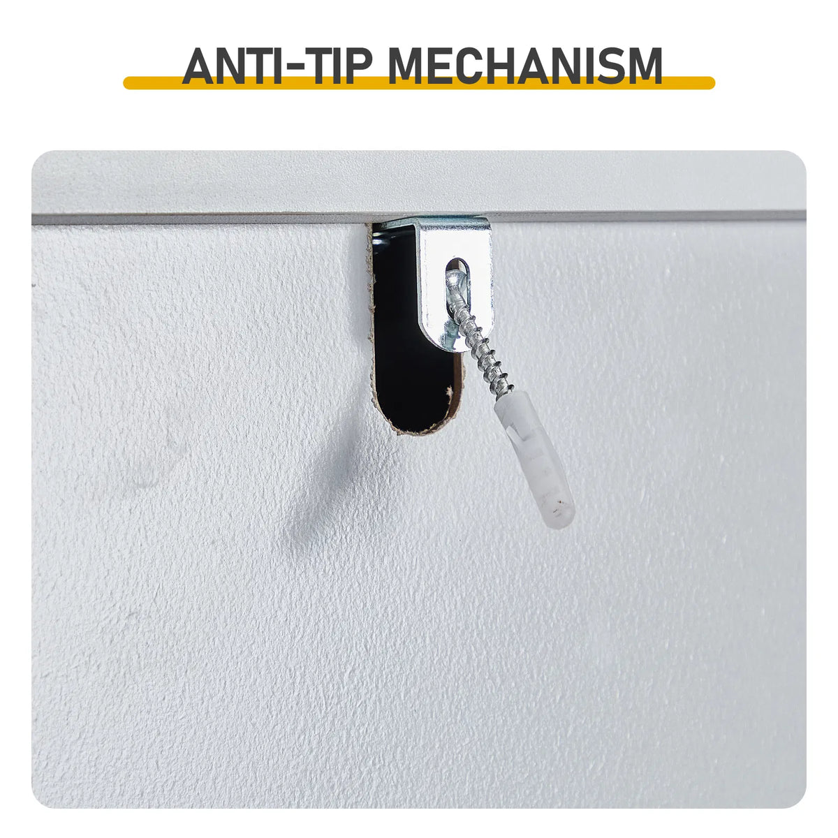 Panneau de particules blanc avec placage de mélamine