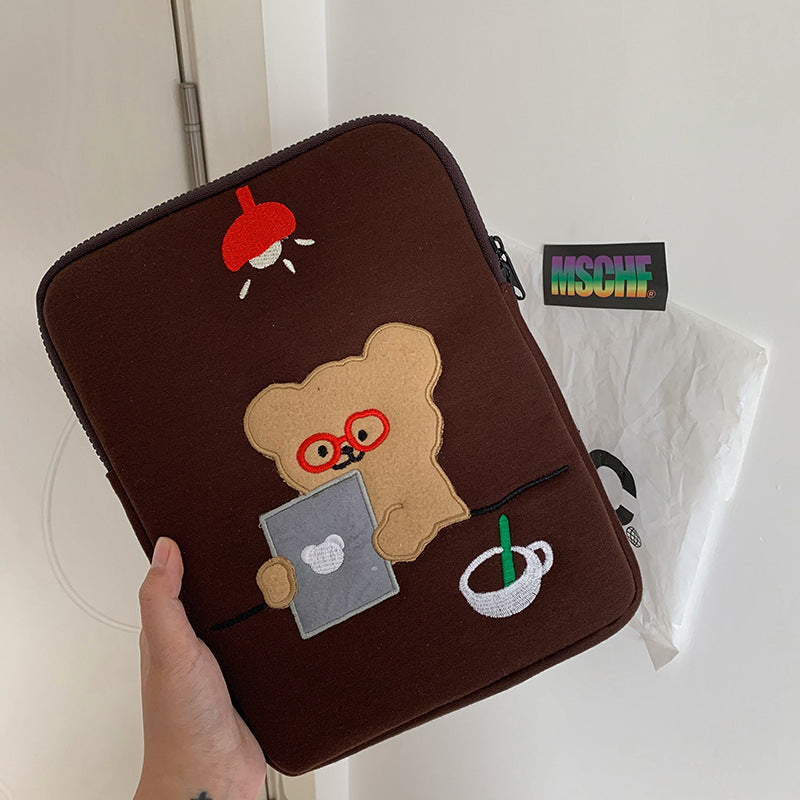 Mignon ours Portable Sac Liner