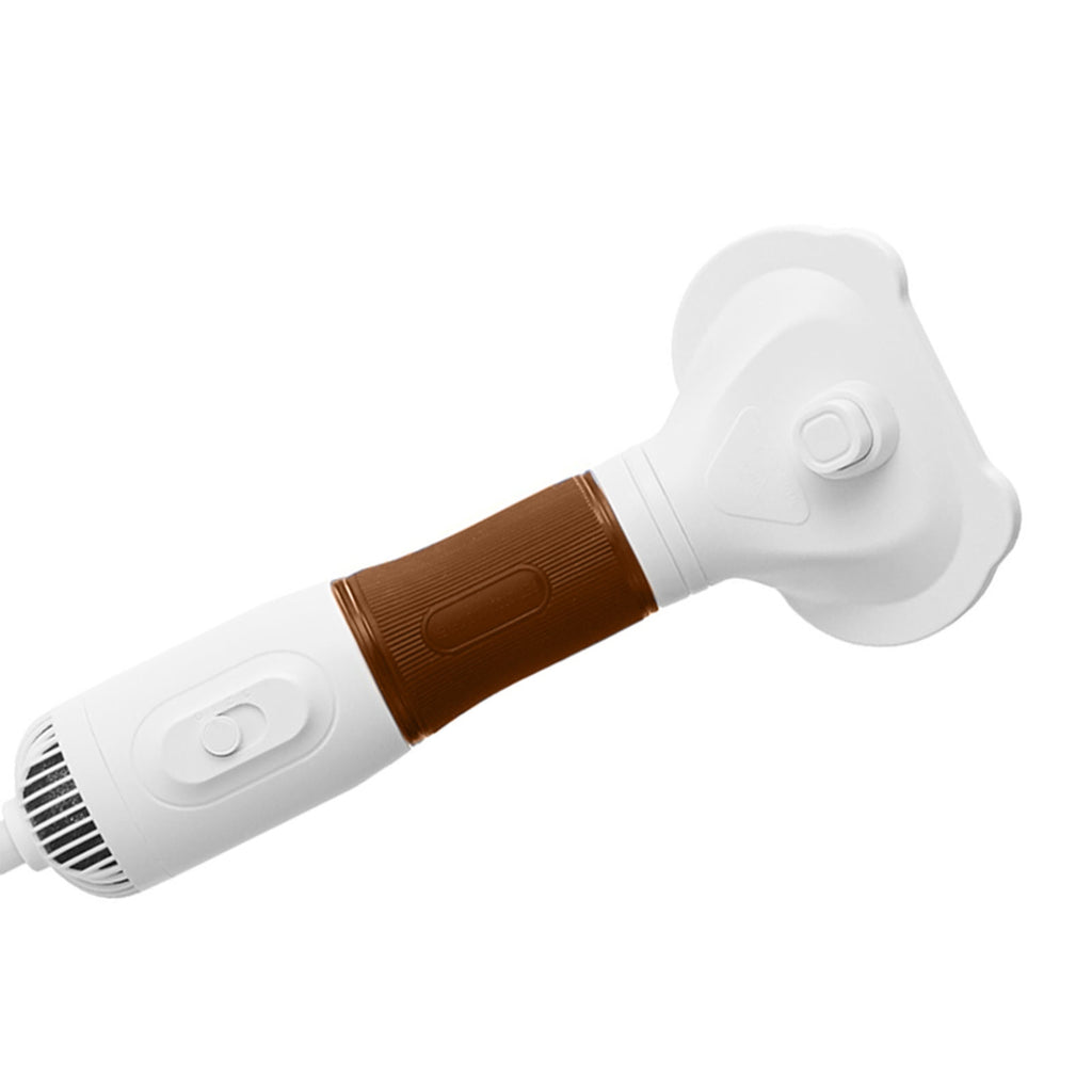 Sèche-cheveux pour animaux de compagnie avec brosse slicker faible bruit 600W 3 température réglable 3 en 1