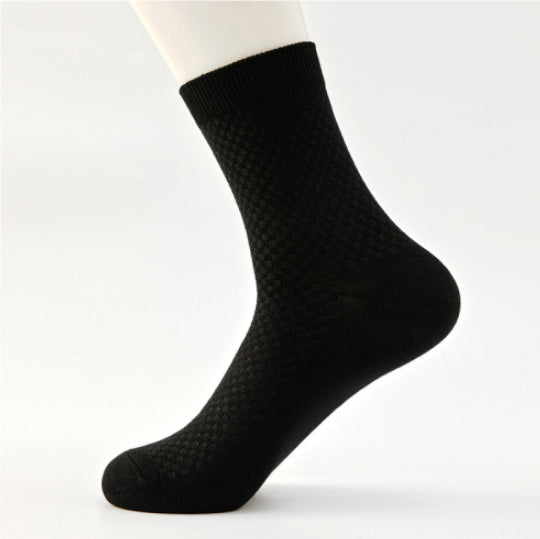 Chaussettes mi-calf escamotables et respirantes pour hommes