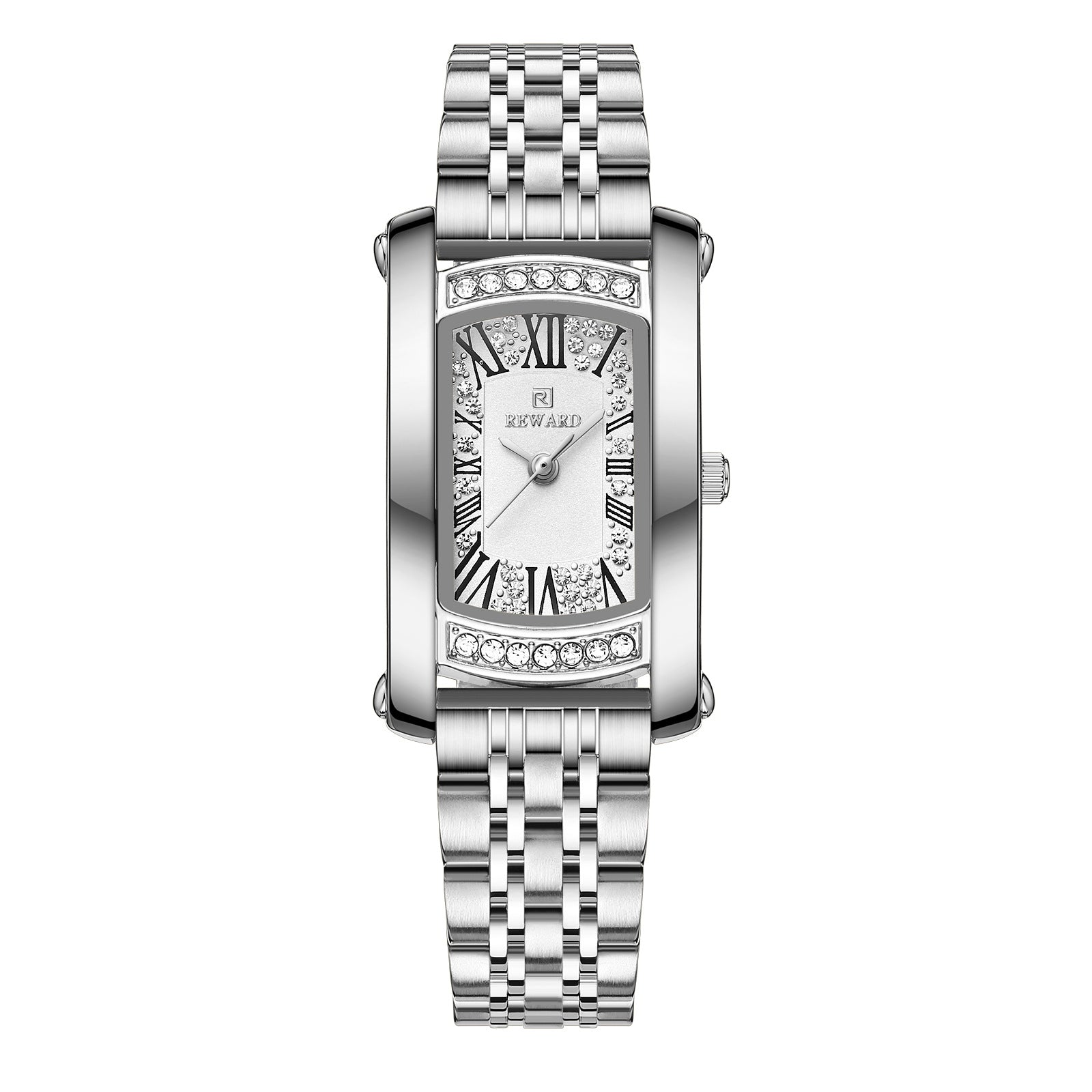 Fashion de luxe abordable Imperméable Femmes Square Quartz Wrist Watch