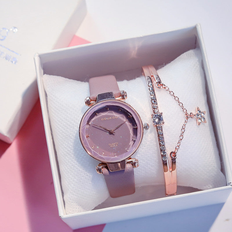 Femmes Starry Cadran Versatile Fashion Watch