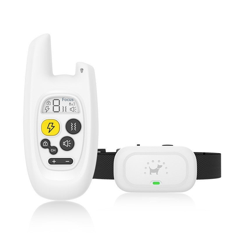 Entraînement pour animaux de compagnie Collier électronique intelligent anti-brouillard rechargeable