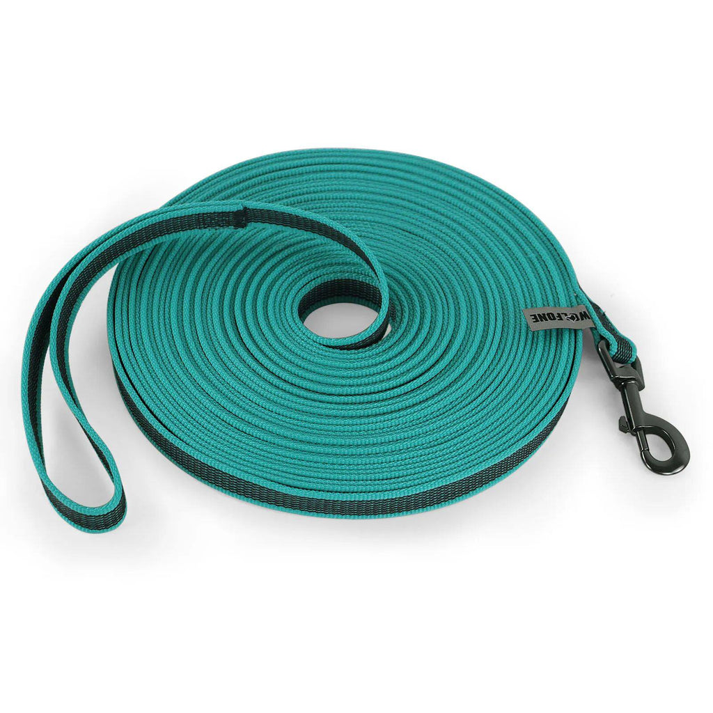 Moyen Petit chien long laisse Latex Silk Eas