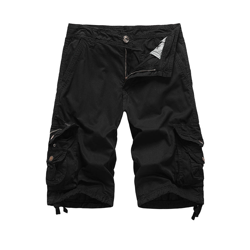 Amazon Commerce extérieur Vêtements de travail pour hommes Bas de fret occasionnel perdu Grande taille Knee Multi-Pocket