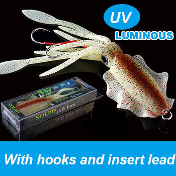 Lure de pêche au calmar bionique UV de haute mer