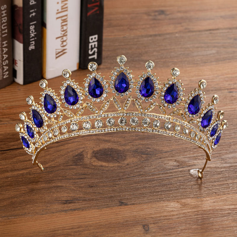 Mariée Couronne Mariage Alliage Diamant Couronne Mode Élégante