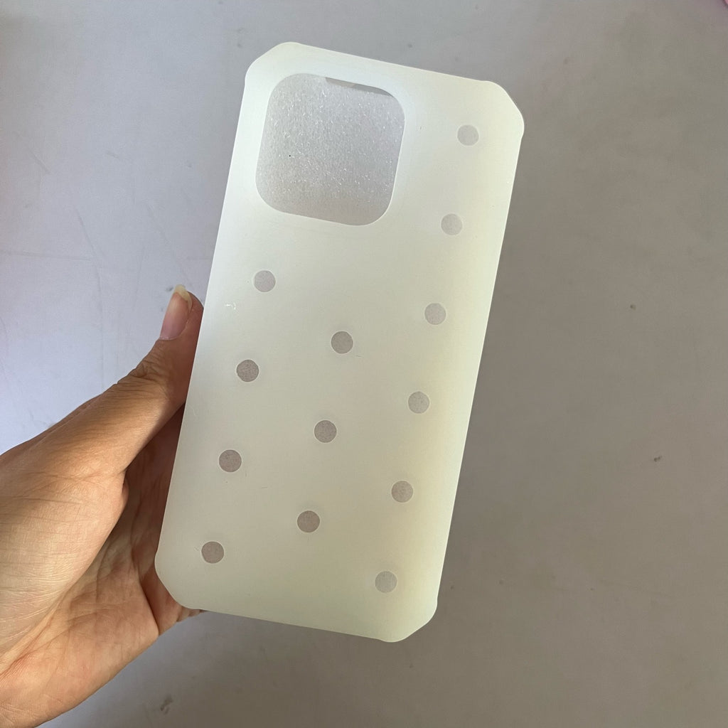 Étui téléphone en silicone avec un modèle bricolage de boucle de chaussures