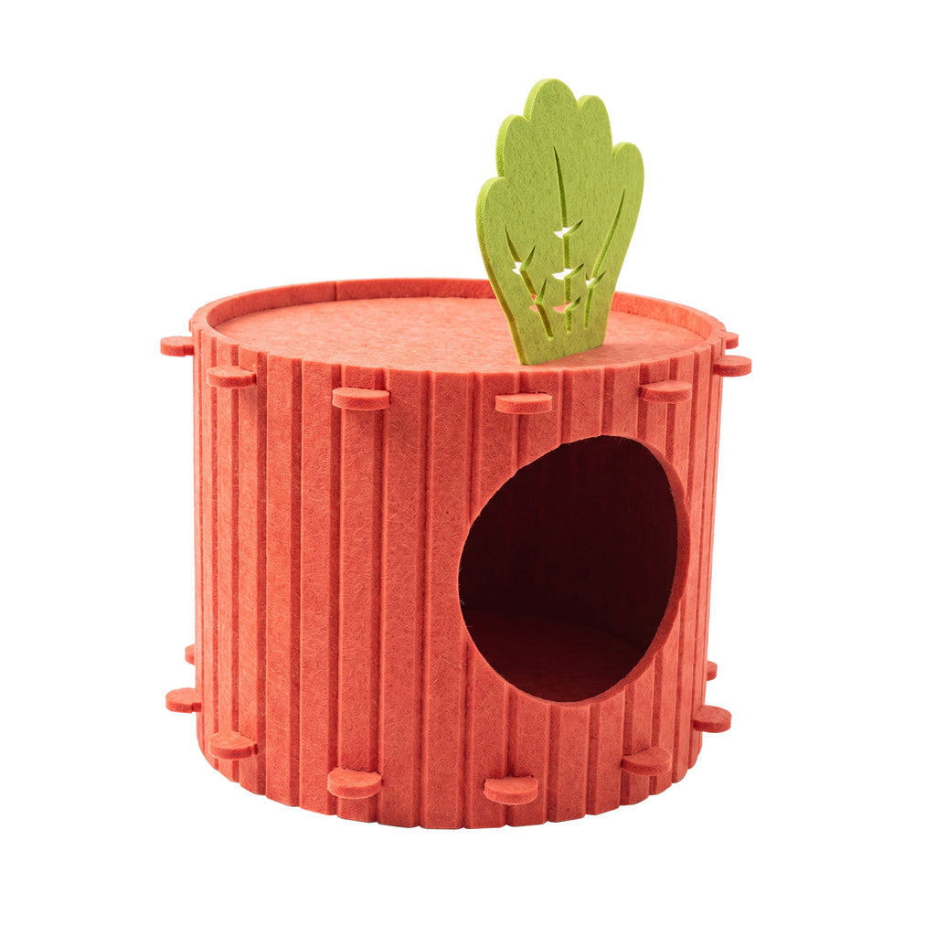 Seule prise de soi---Felt Radish Pet House