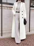 Automne Hiver Européen et américain Cross Border Mode femme Amazon Casual Long Solid