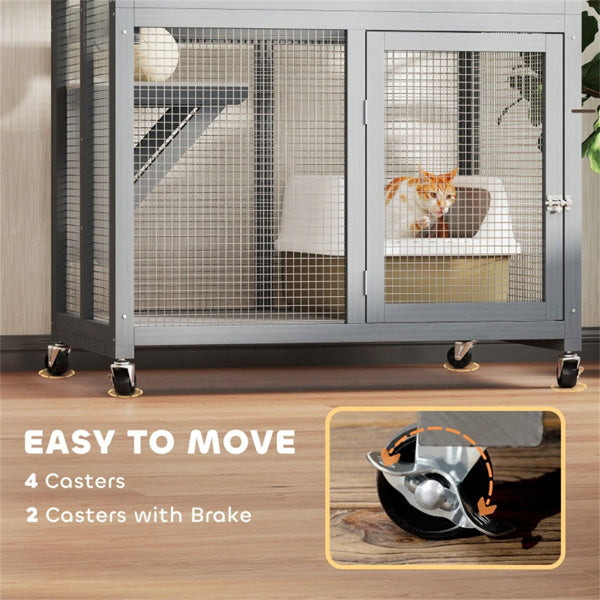Escaliers pour animaux de compagnie Cat Climbing Tower Cat House