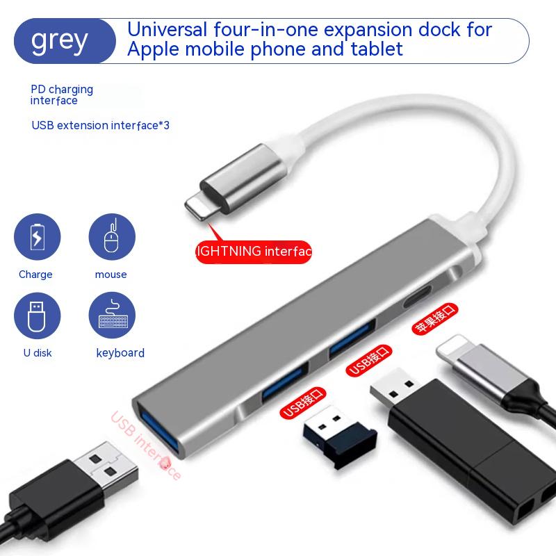 Expansion de l'interface de foudre Dock Mouse Keyboard OTG Adaptateur Typec