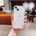 Étui téléphonique japonais et coréen Love Rose