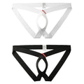 Hommes Sexy Hollowed-out slips personnalisés Stylish T-back Thongs élégants pour un bold moderne
