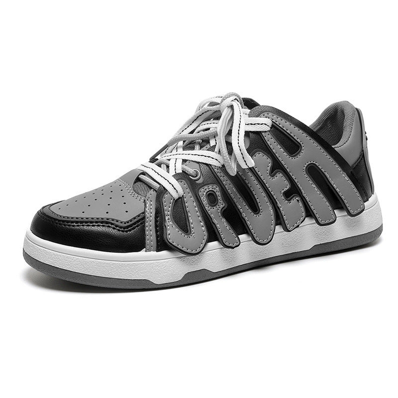 Hommes et femmes Bas-top lettre Niche chaussures de conseil