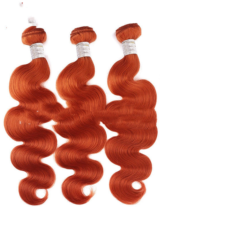 Real Hair Rideau Block Orange Europe and America