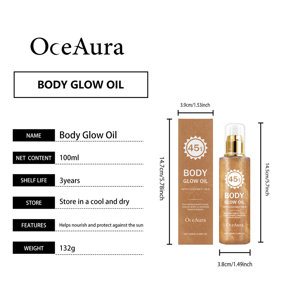 Ecran solaire Glitter de noix de coco 1 00ml 1 Boîte
