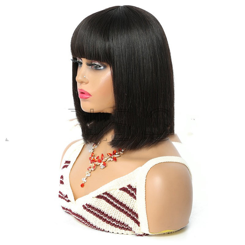 Femmes Série de cheveux courts Real Bob Headgear