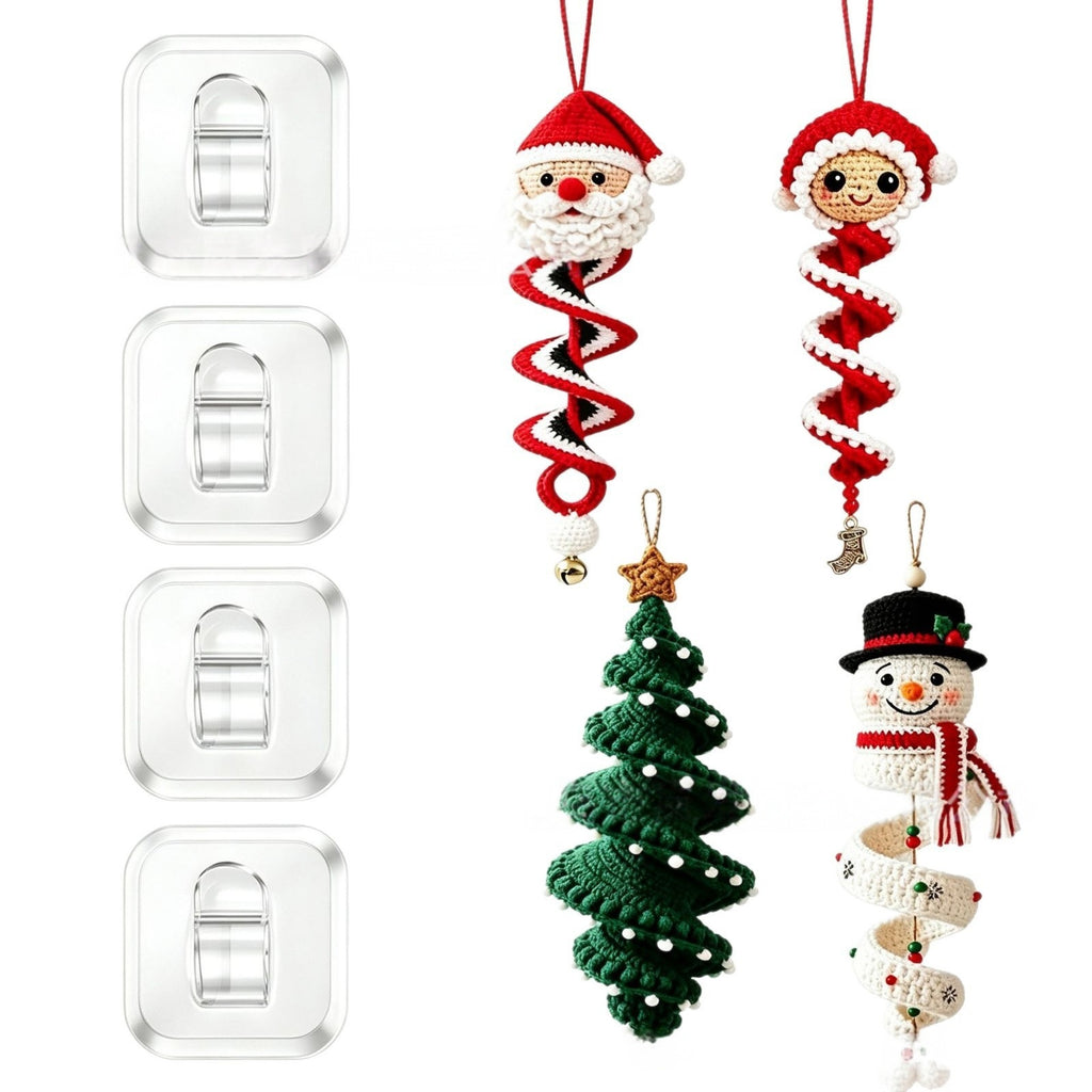 Ensemble de quatre pièces au Crochet de Noël