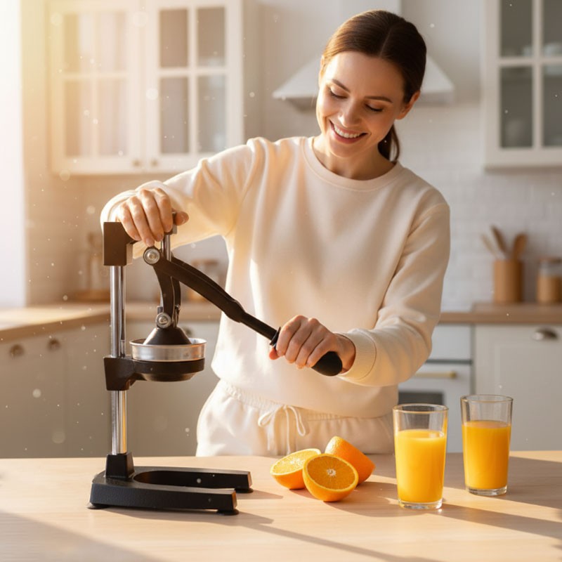 Juicère professionnel de qualité Citrus Presse manuelle de la main Juicère de fruits Juice orange D