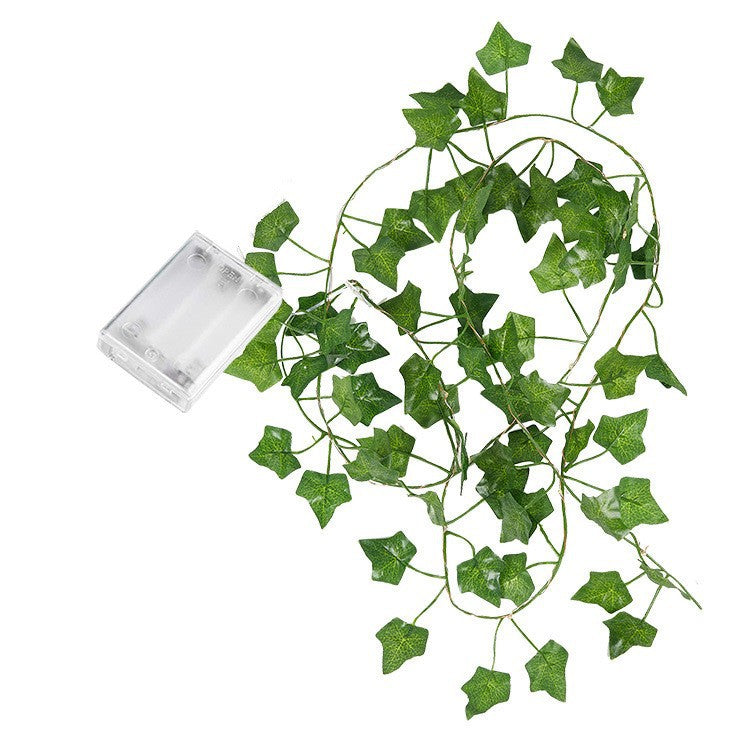 Rattan Chaîne d'éclairage extérieur Cour ornementale Feston lampe