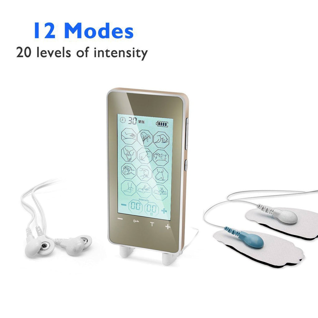 Écran couleur méridien numérique masseur 12 modes écran tactile