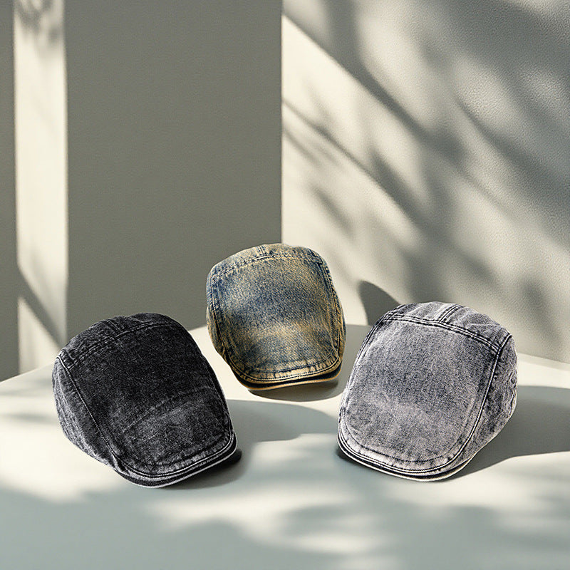 Chapeaux Denim Advance de printemps pour hommes Corée du Sud Tendance
