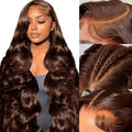 Perruque Cheveux Humains Perruque avant 13x4 Haute définition Perruque devant cheveux Humains avec Al