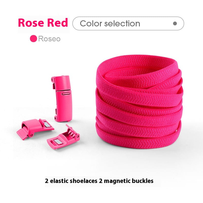 Boucle élastique de boucle de shoelace sans lazy Righten Rope sans attache magnétique