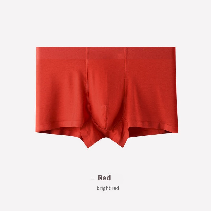 Sous-vêtements masculins modaux Sans couture Boxers respirants ultra-mince Boxers jeunes