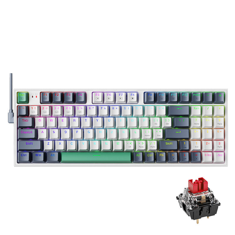 Échange de clavier mécanique filaire K500
