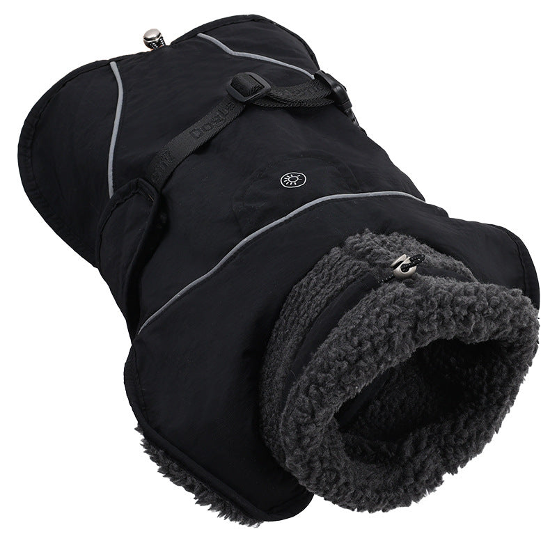 Costumes de chien rembourrés en coton sortir en automne et l'hiver chaud et froid-proof Costume