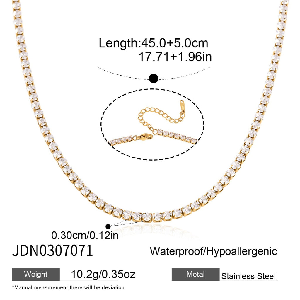 Collier en acier de titane pour l'oeil de Tigre