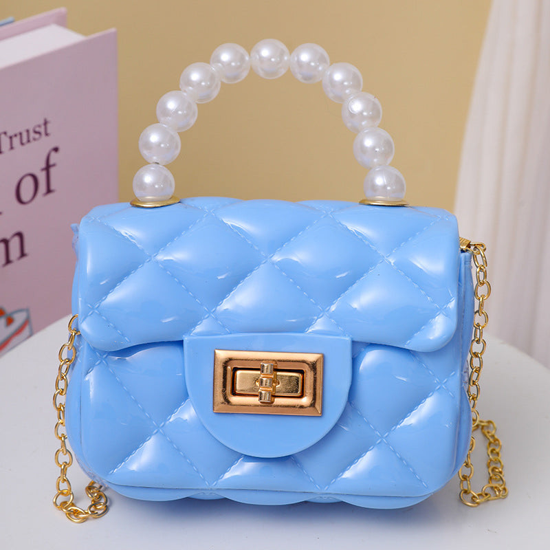 Sac candy à main Solid Color Strap à épaule unique
