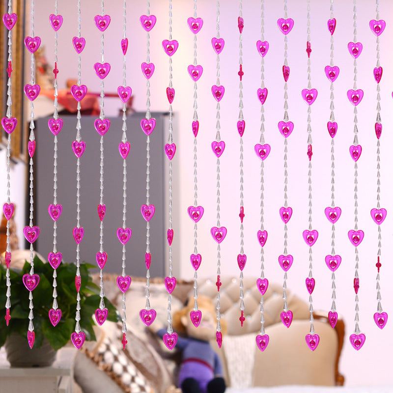 Décoration de chaîne de porte en plastique acrylique