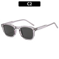 Square Retro Internet Street Shooting Avancé Simple Trendy Lunettes de soleil
