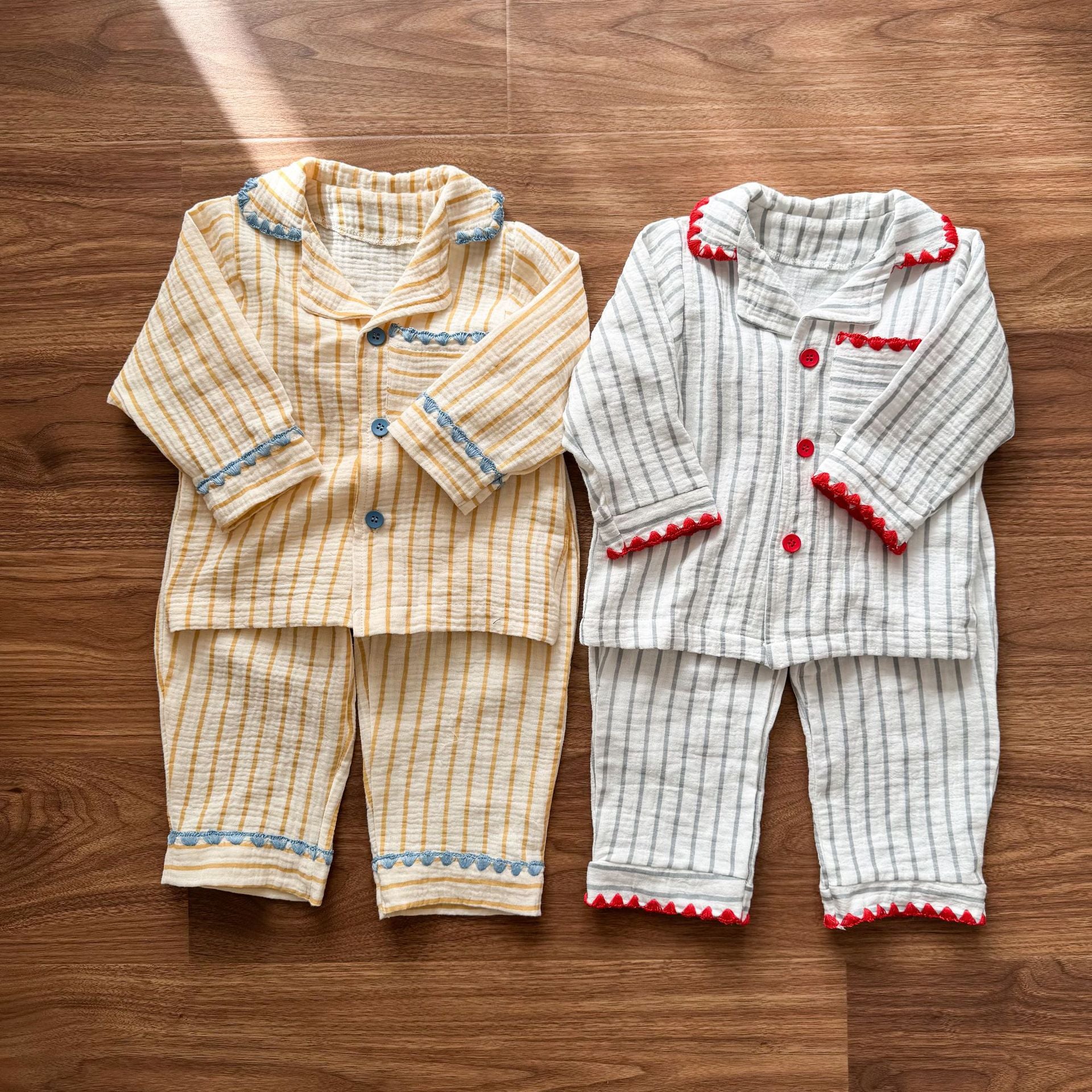 Ensemble de pyjama à manches longues Gauze pour enfants