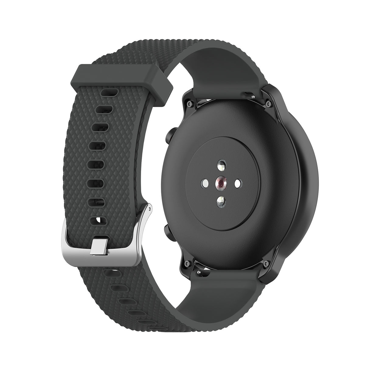 Bracelet de sport en acier silicone texturé