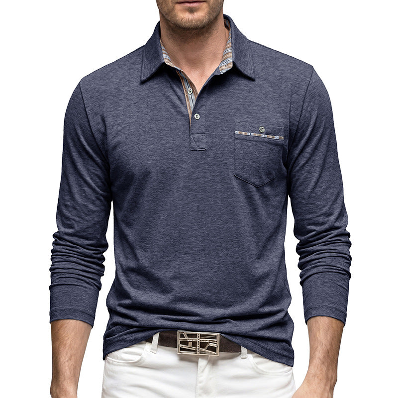 Polo Shirt avec une poche en flap disponible en grandes tailles pour les vêtements d'affaires