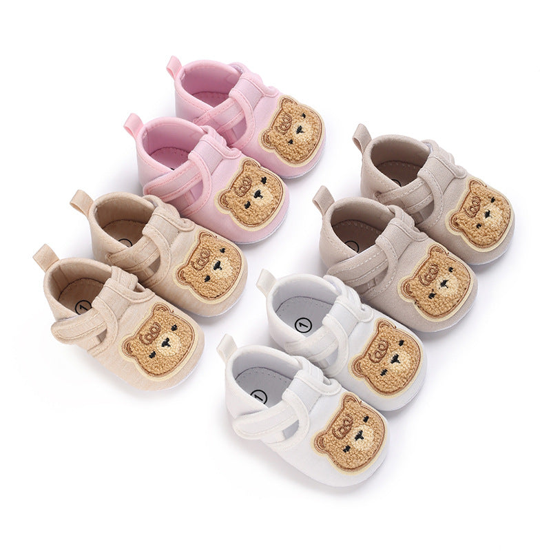 Caricature Casual Non-slip Chaussures pour bébés Chaussures pour tout-petit souple