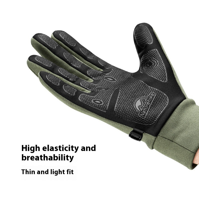 N Gants antidérapants pour l'écran tactile extérieur Biking Mountain Climbing Full Finger Gloves