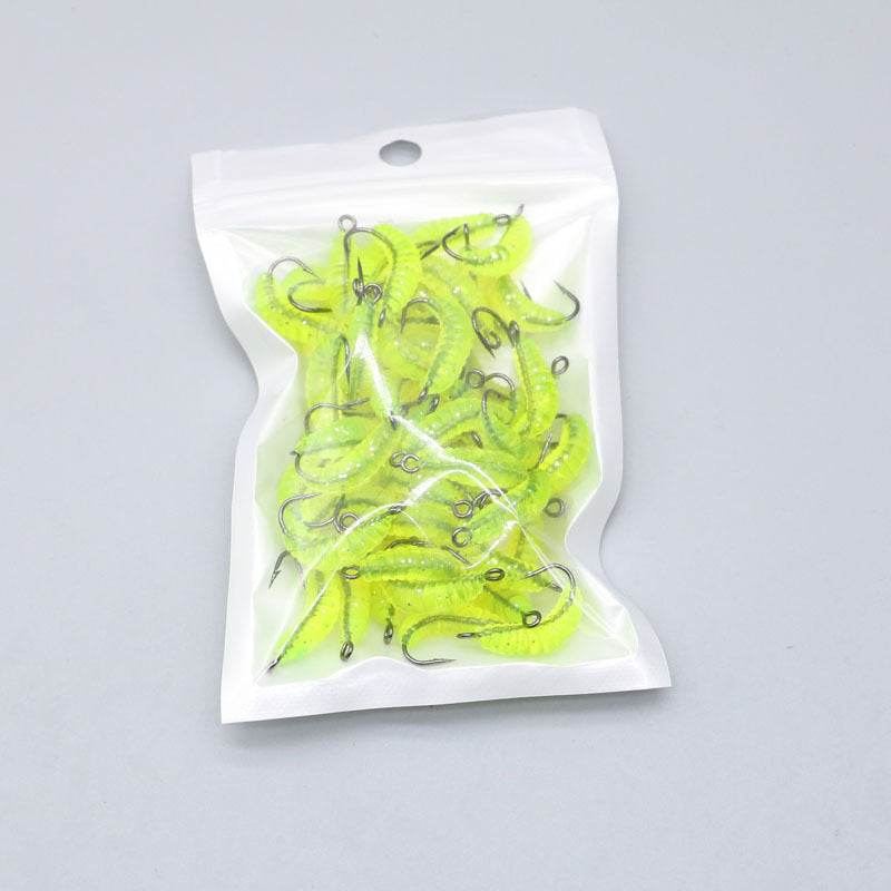 Maggots bioniques avec crochet doux Lure