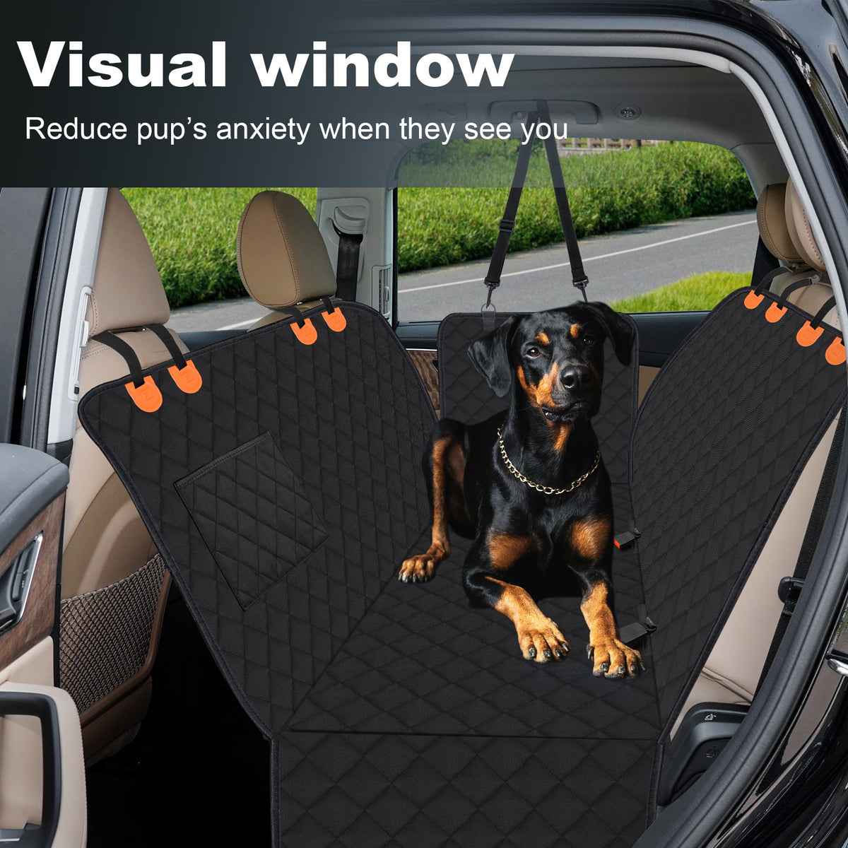 Tapis de chien, pédalier, amovible et lavable, pour grands chiens