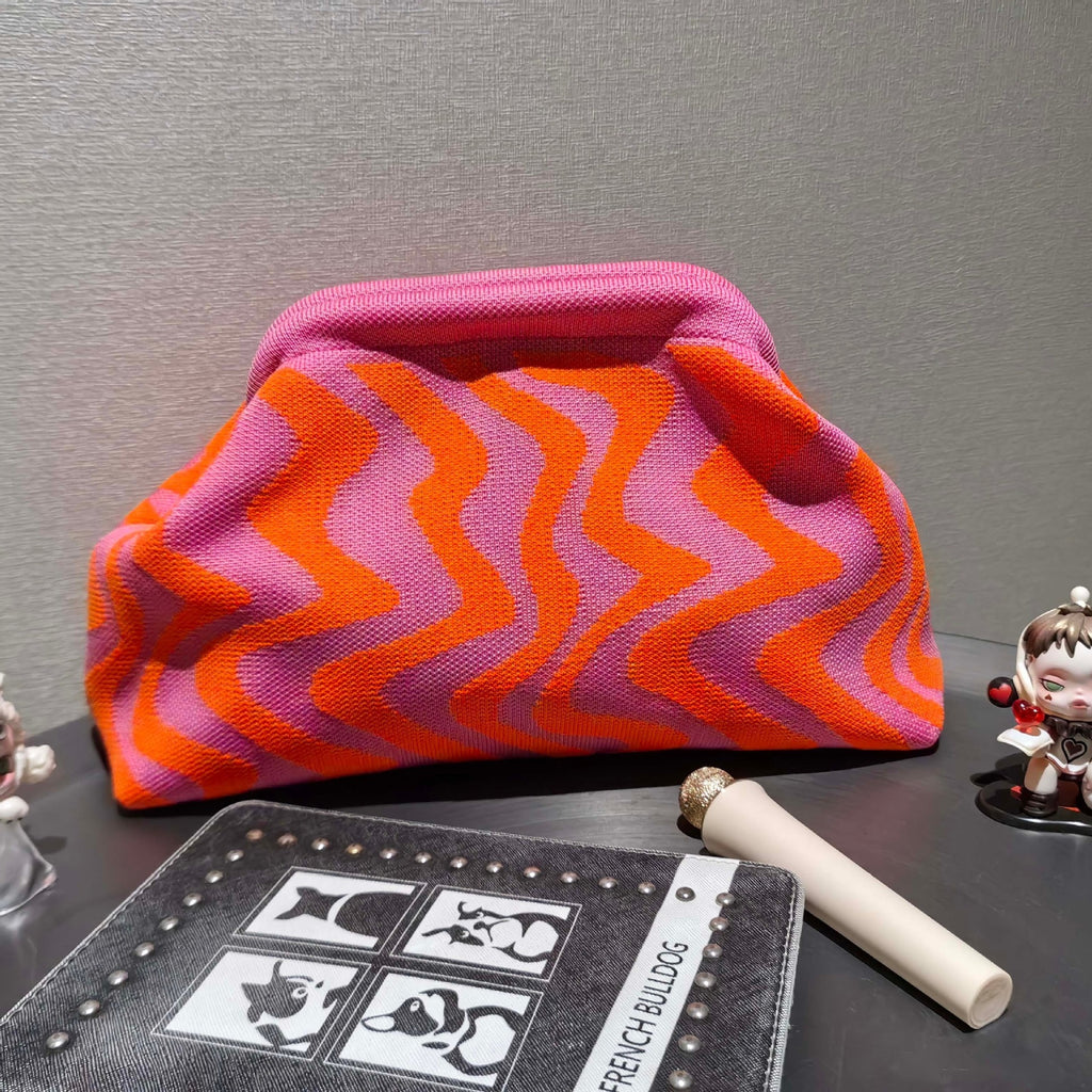 Sac à main Wavy Knit pour femmes